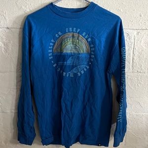 Hurley Mens long Sleeve Graphic Tee
